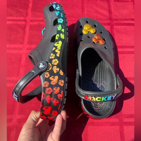 Rainbow Mickey Mouse Crocs - Picture 6 of 7